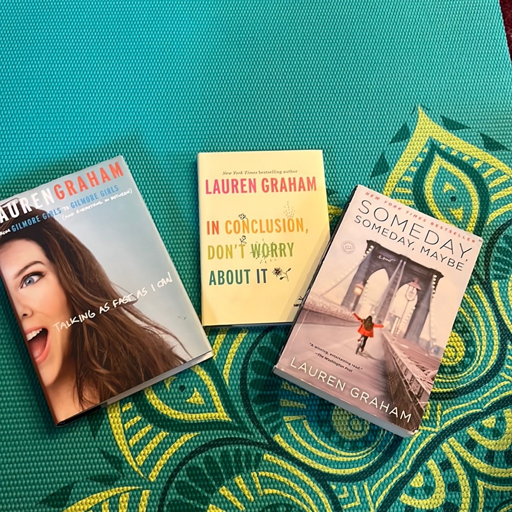 Gently used Lauren Graham books